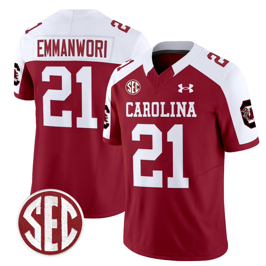 Men's South Carolina Gamecocks 1980 Throwback Vapor Limited Jersey V2 - All Stitched