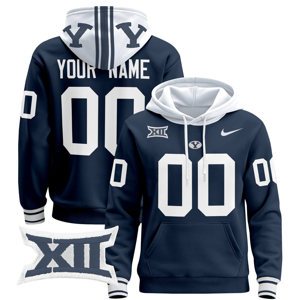 BYU Cougars 2024 Custom Pullover Hoodie