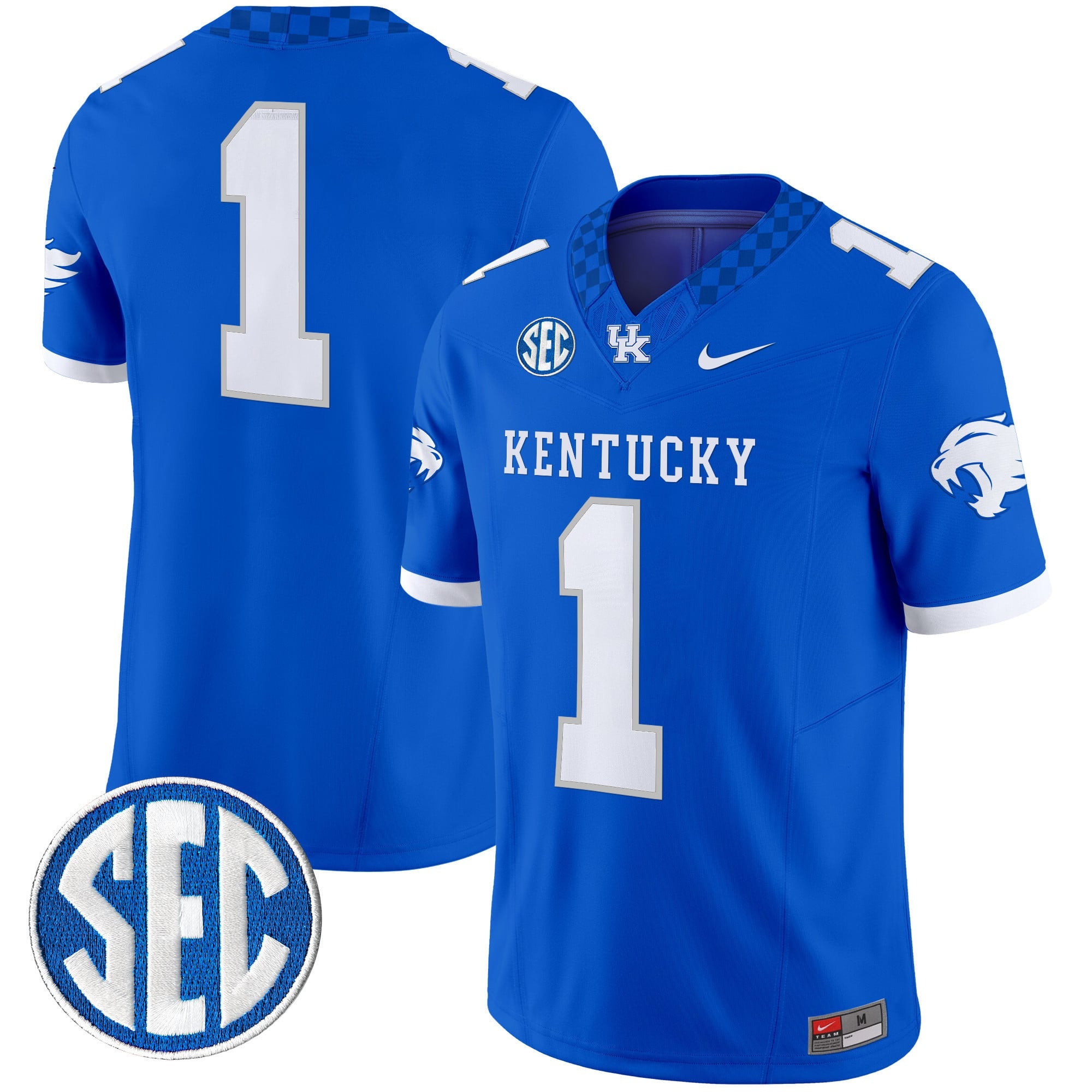 Men's Kentucky Wildcats 2024 Vapor Limited Jersey - All Stitched