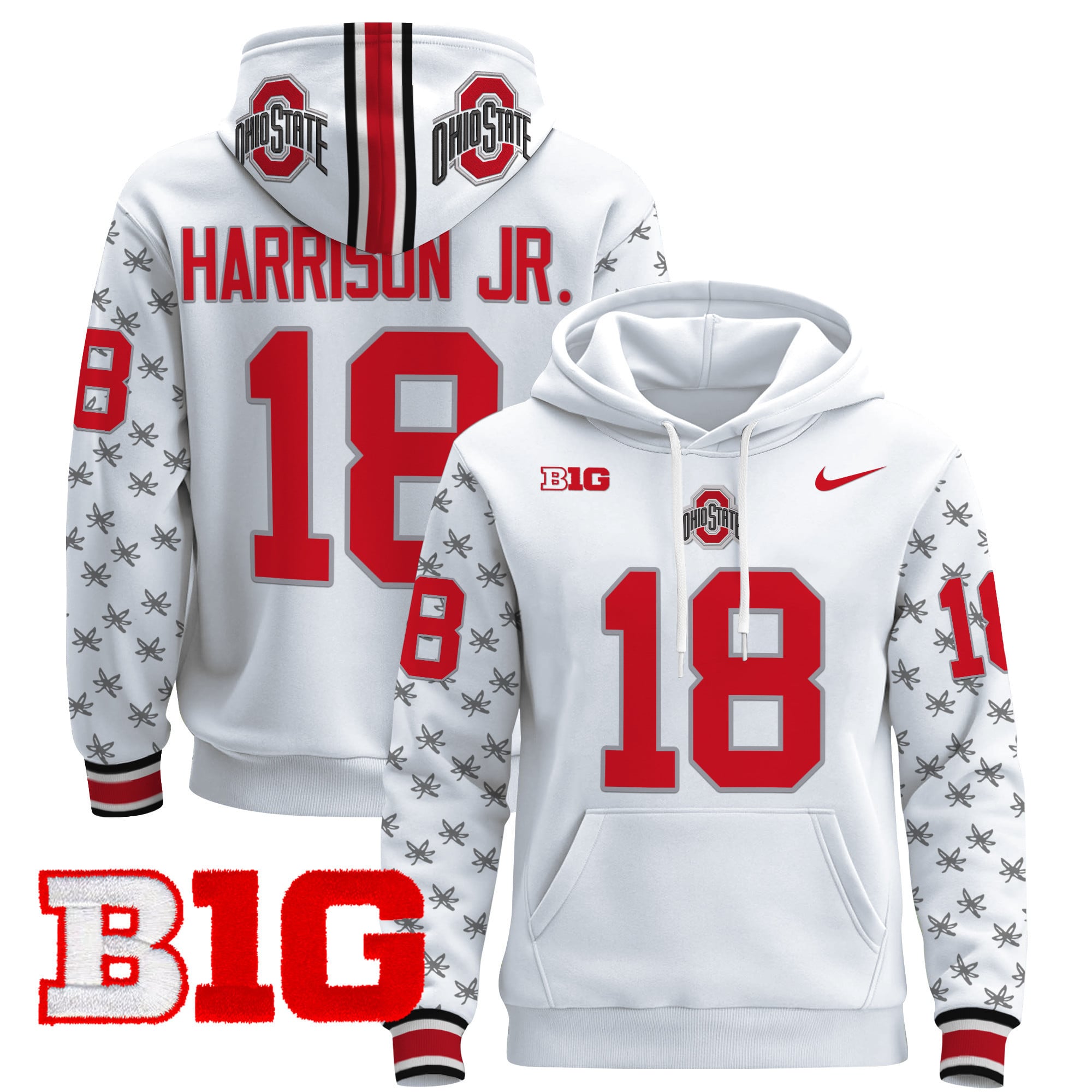Ohio State Buckeyes 2024 Pullover Hoodie