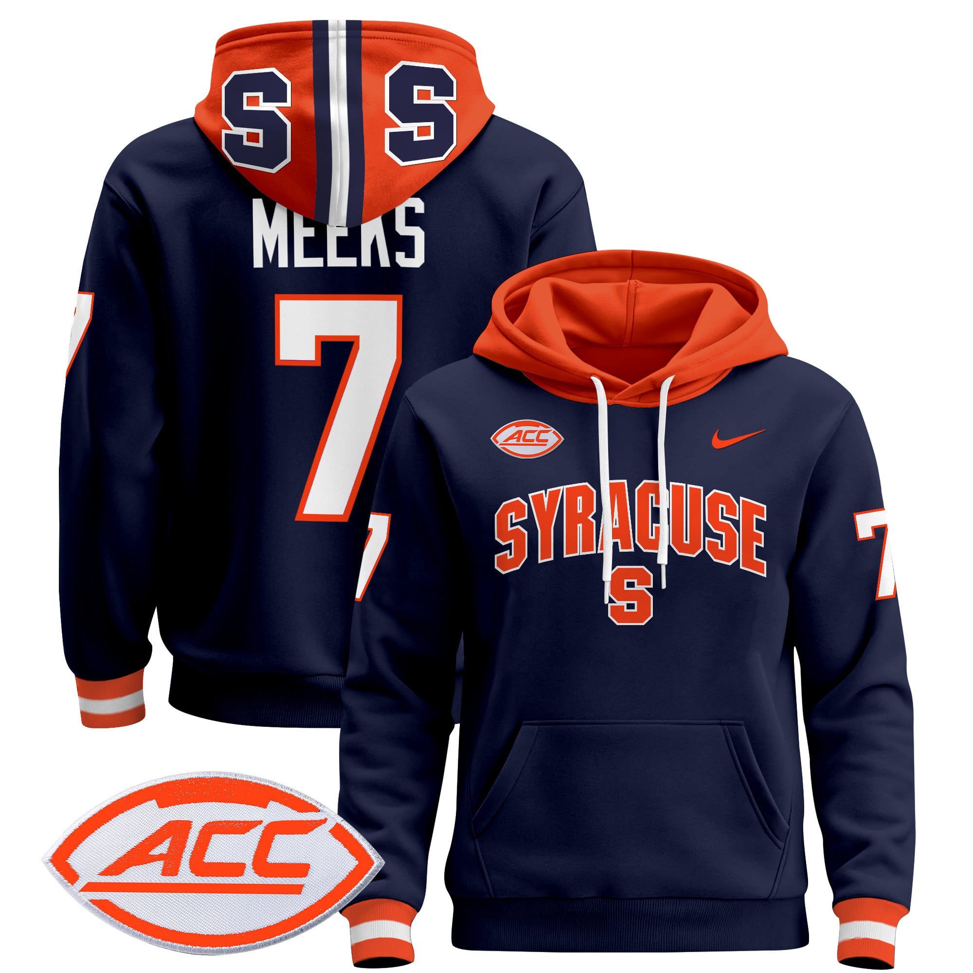 Syracuse Orange 2024 Pullover Hoodie V2