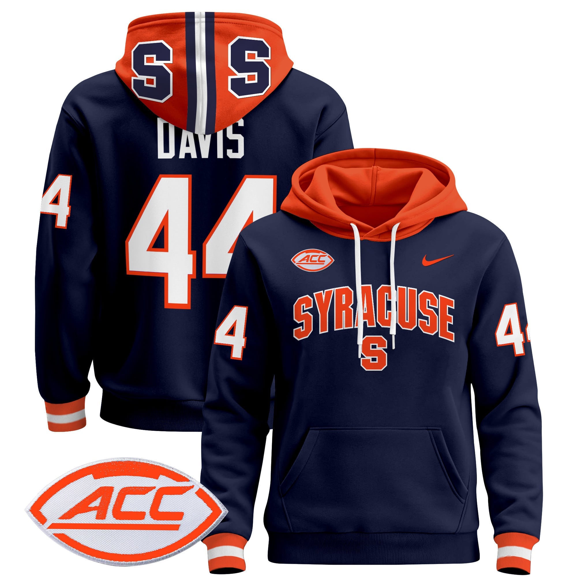 Syracuse Orange 2024 Pullover Hoodie V2