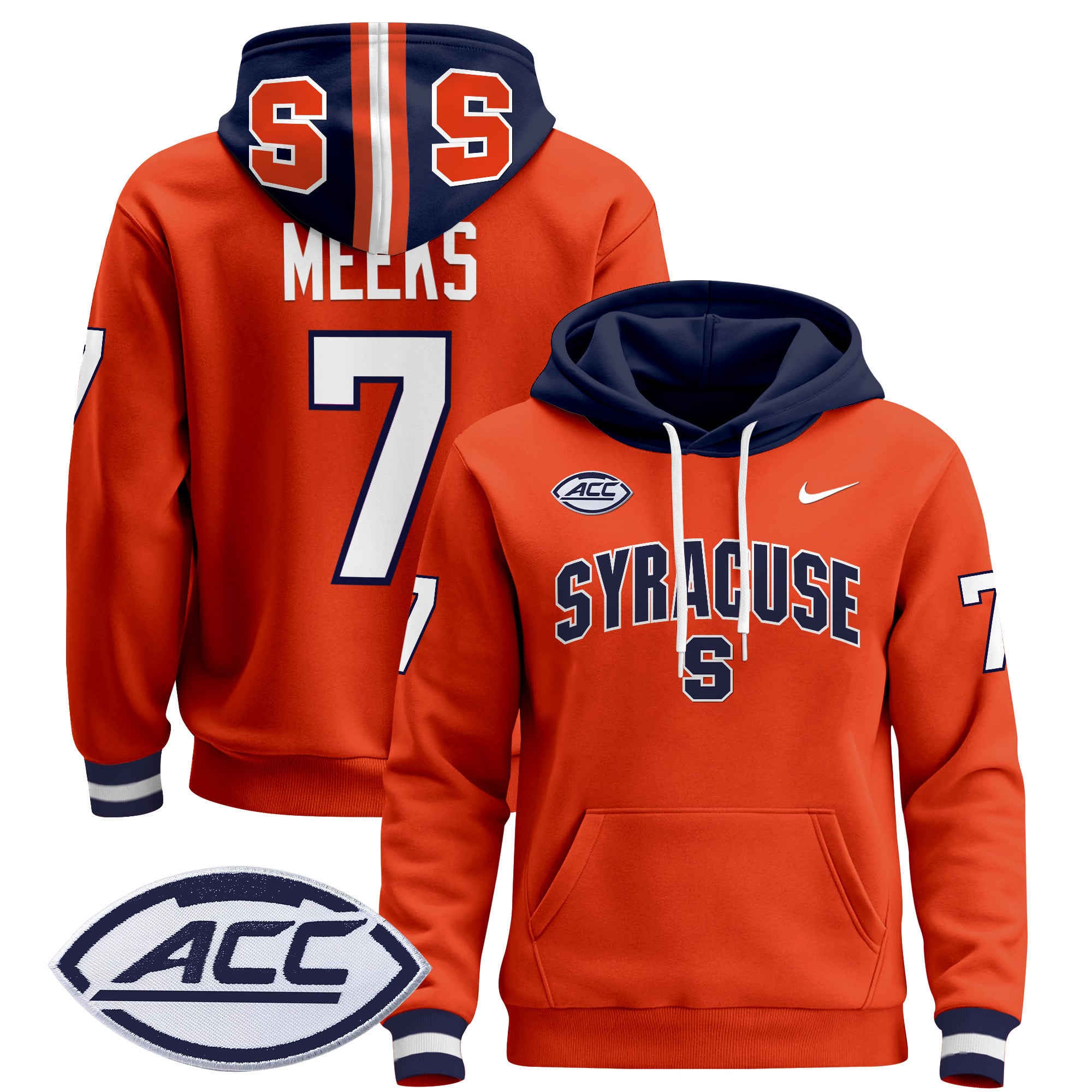 Syracuse Orange 2024 Pullover Hoodie V2
