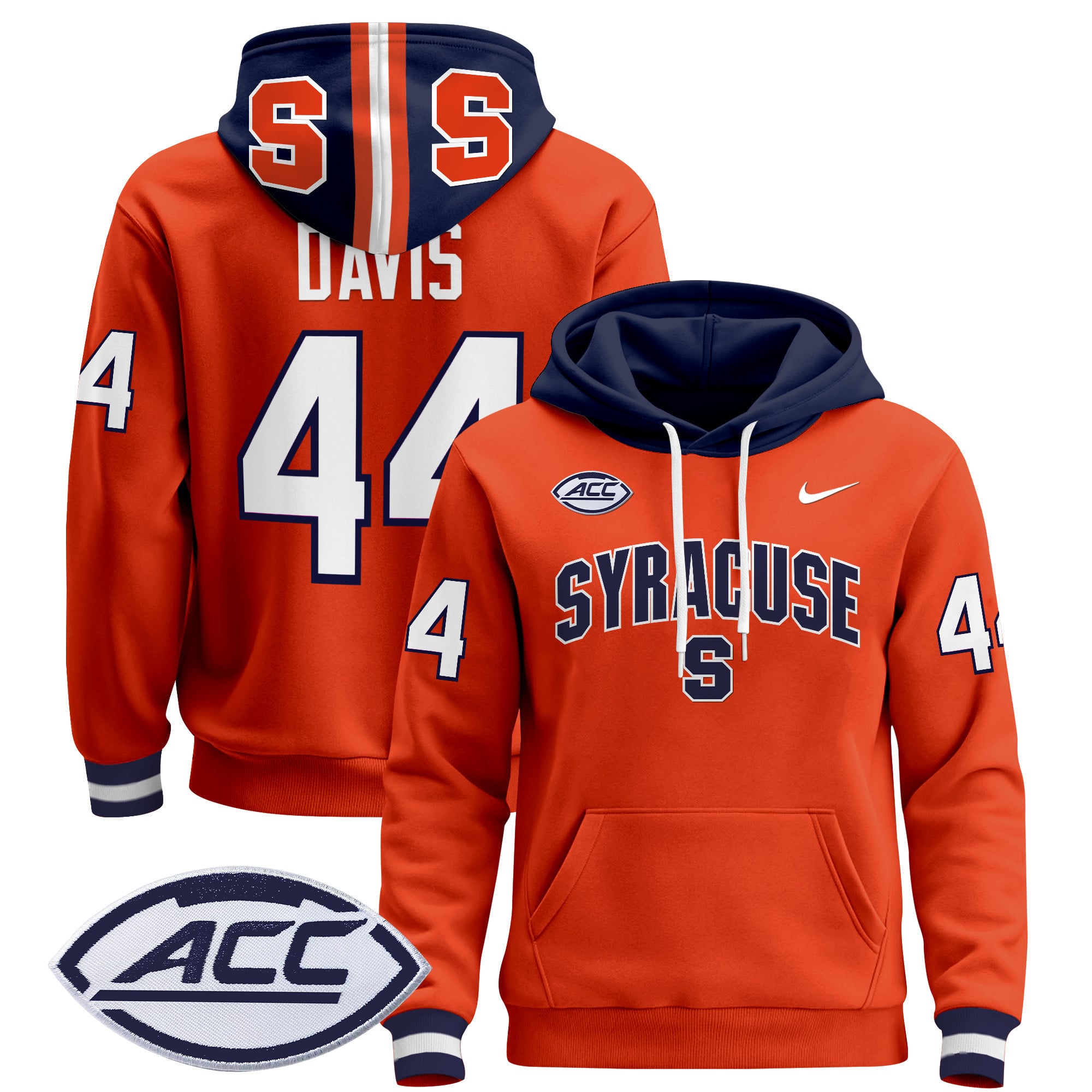 Syracuse Orange 2024 Pullover Hoodie V2