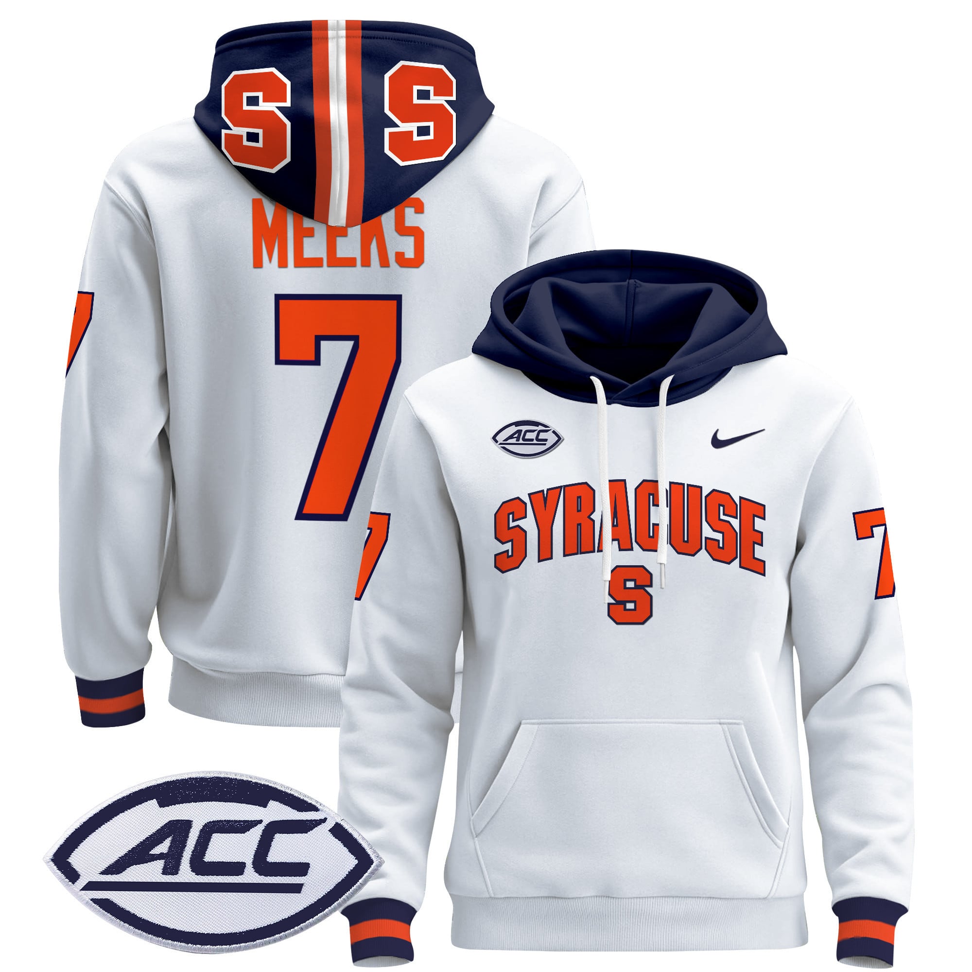 Syracuse Orange 2024 Pullover Hoodie V2
