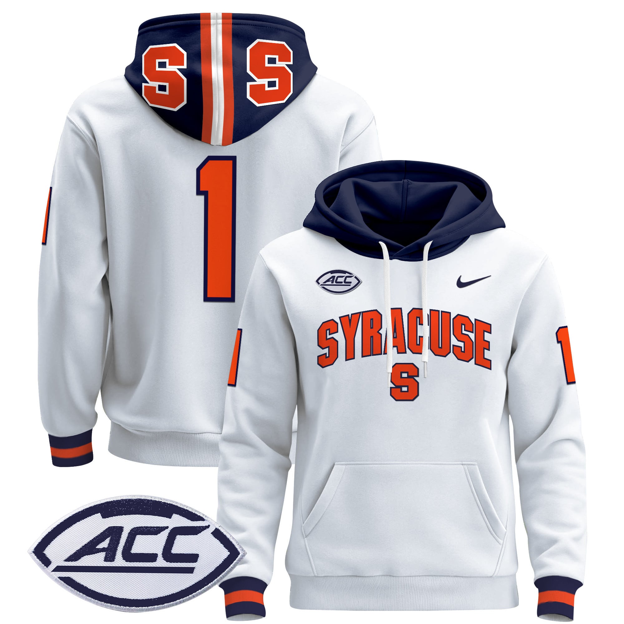 Syracuse Orange 2024 Pullover Hoodie V2