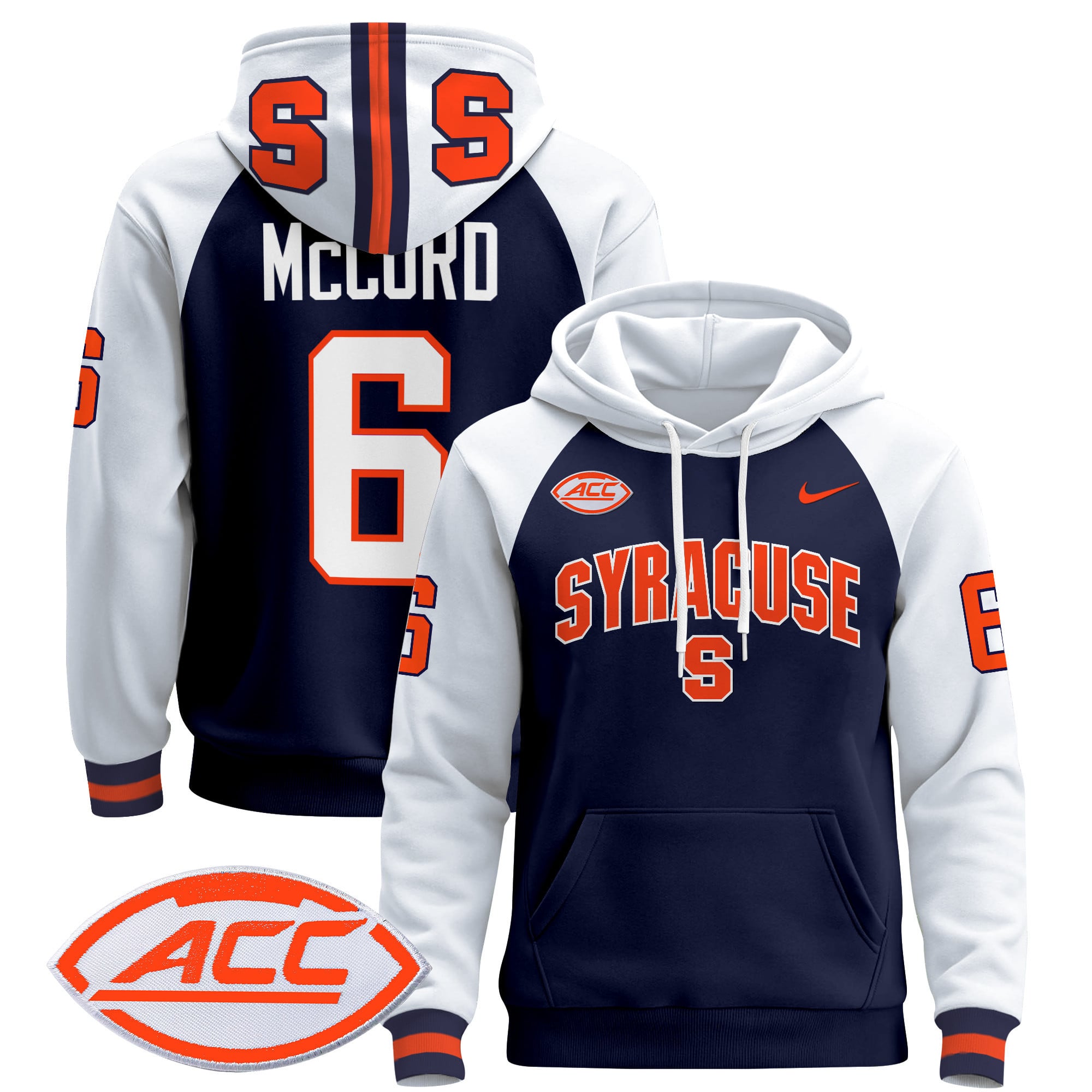 Syracuse Orange 2024 Pullover Hoodie V2