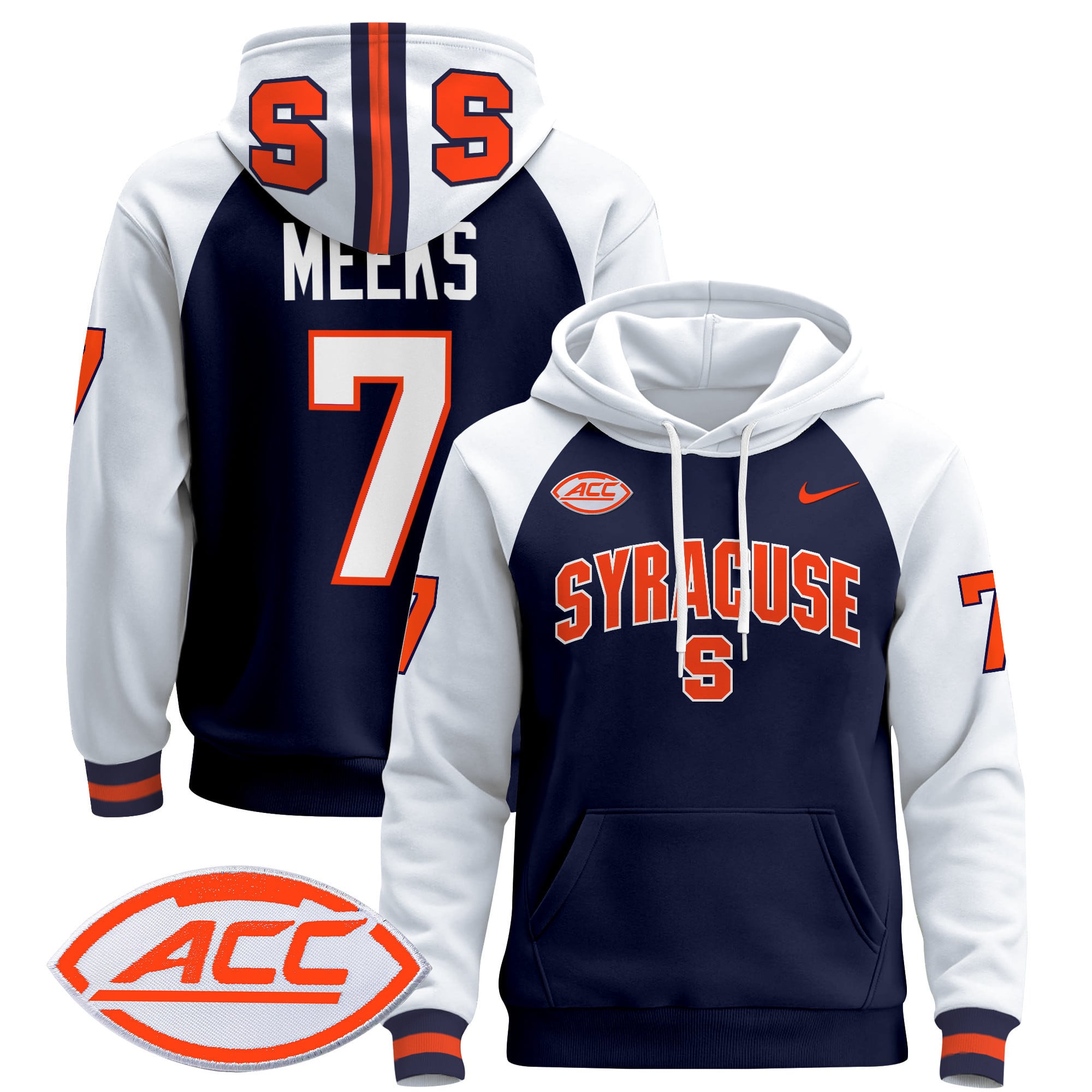 Syracuse Orange 2024 Pullover Hoodie V2