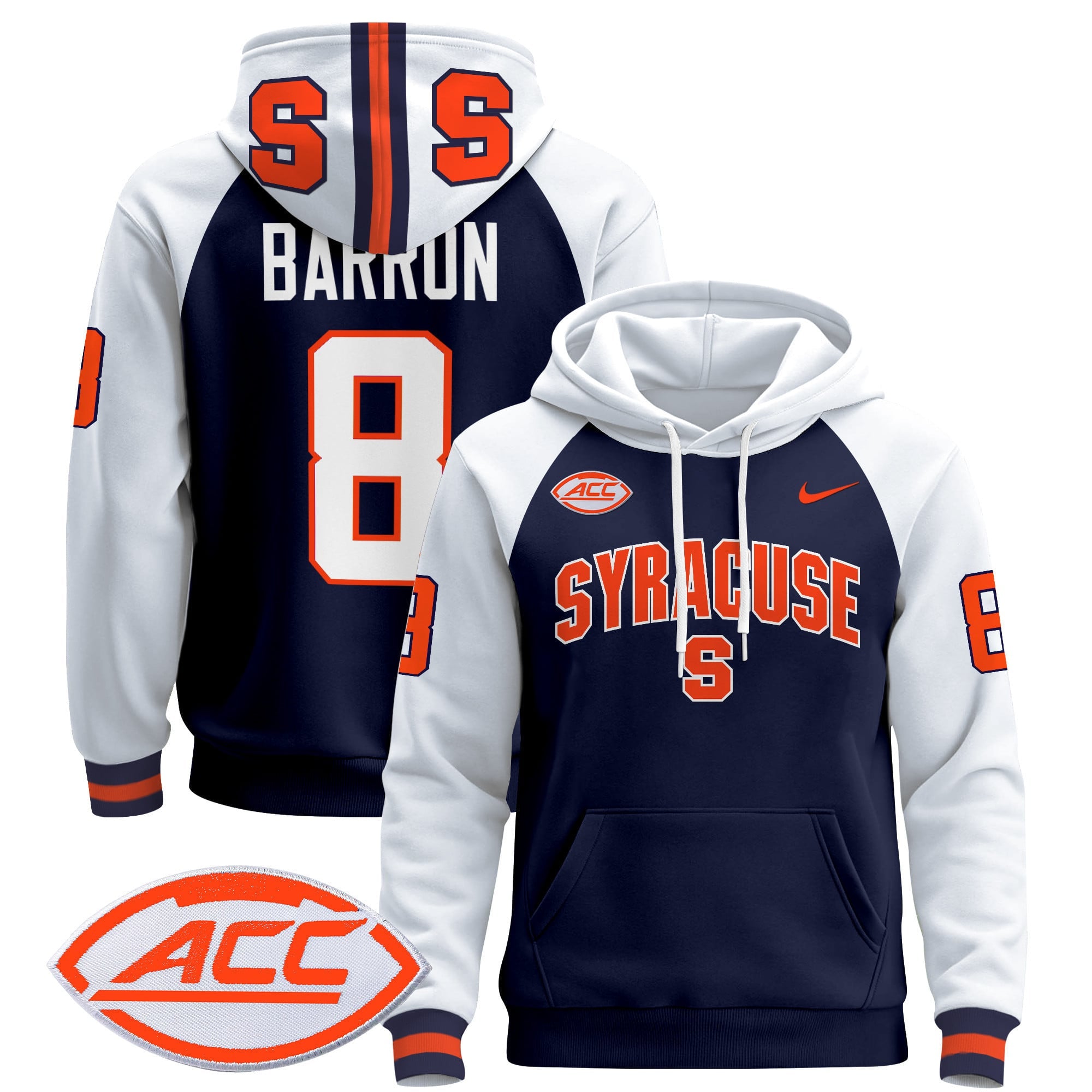 Syracuse Orange 2024 Pullover Hoodie V2
