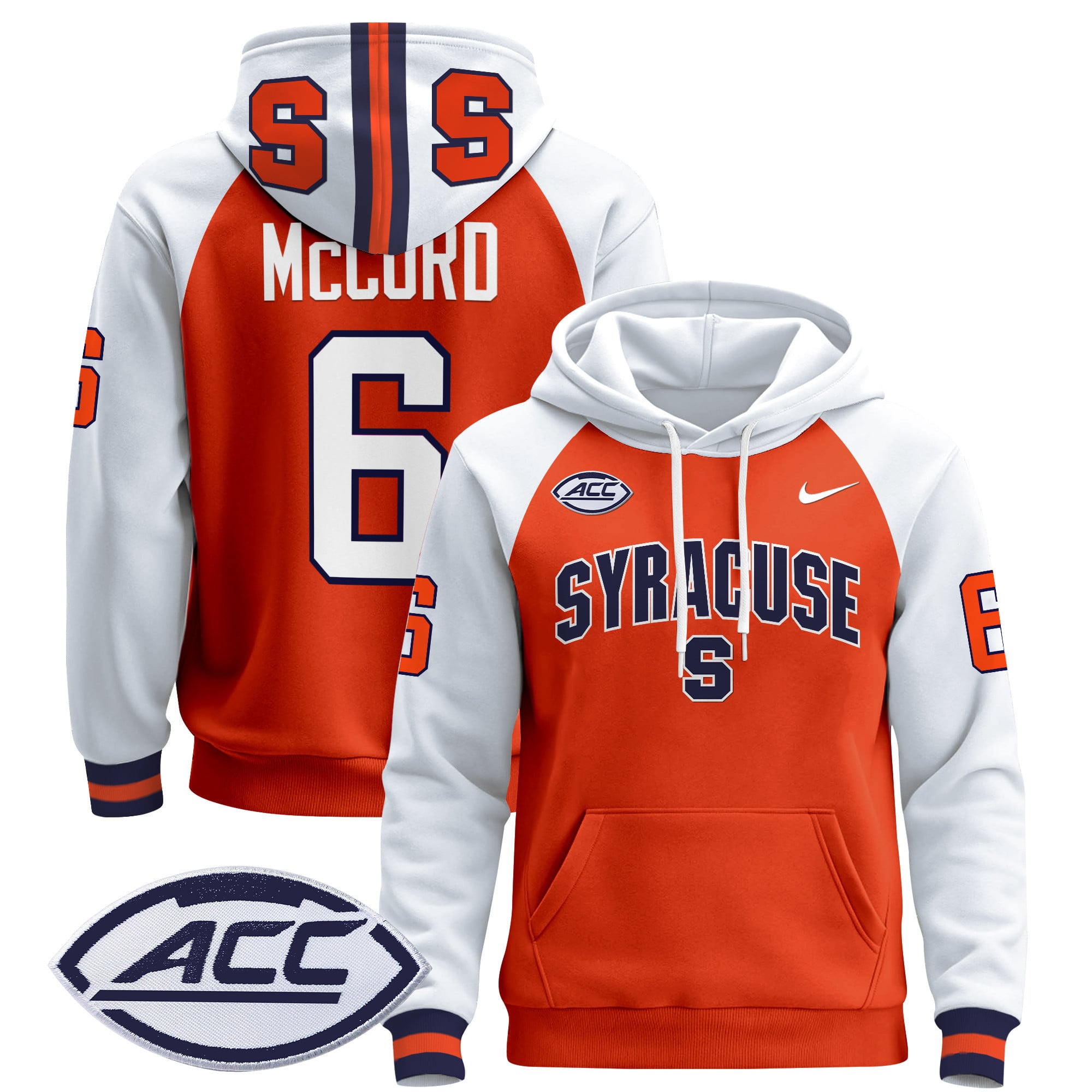 Syracuse Orange 2024 Pullover Hoodie V2