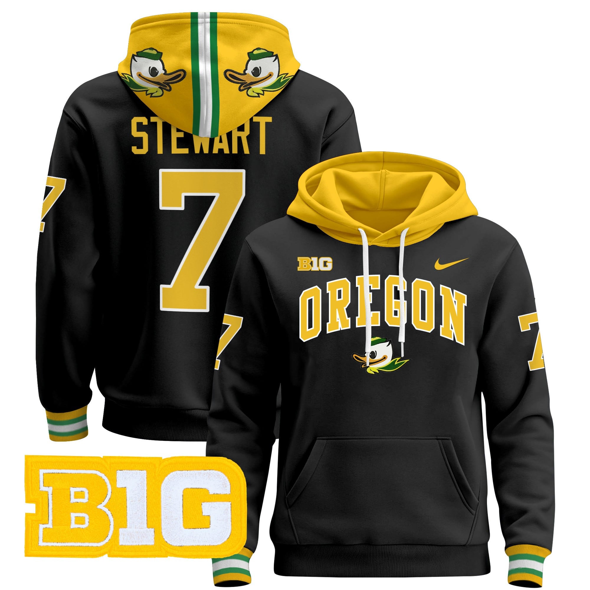 Oregon Ducks 2024 Pullover Hoodie V4