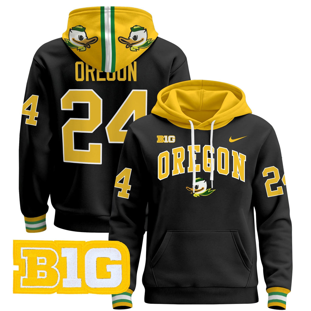 Oregon Ducks 2024 Pullover Hoodie V4