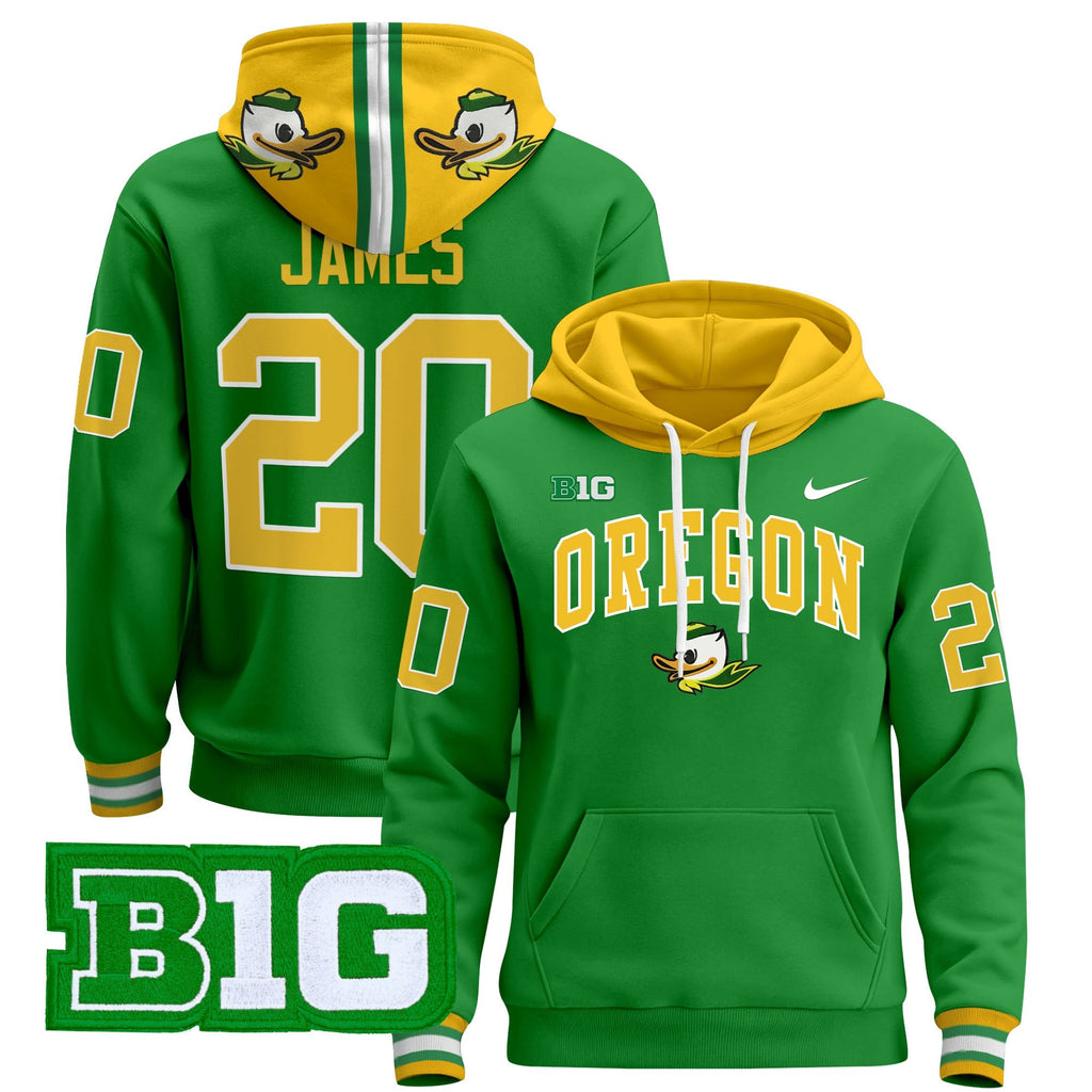 Oregon Ducks 2024 Pullover Hoodie V4