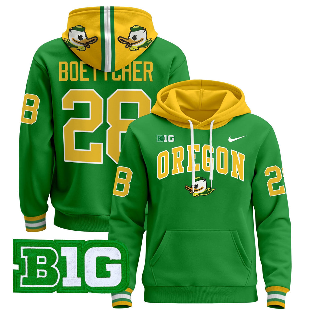 Oregon Ducks 2024 Pullover Hoodie V4