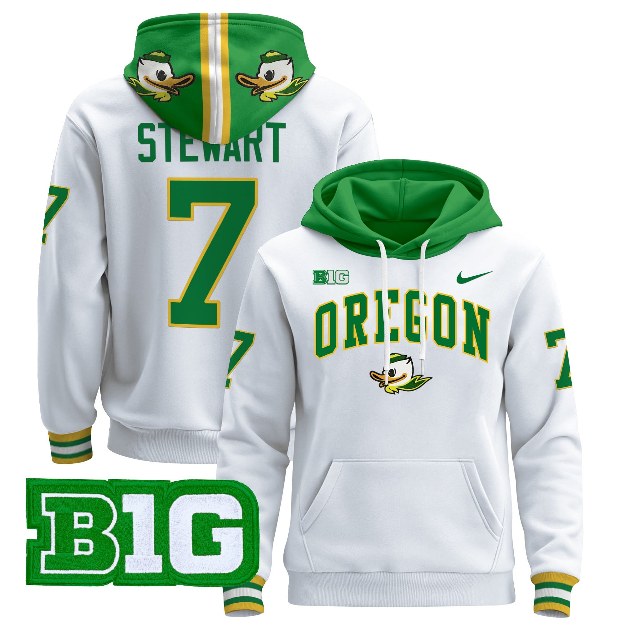 Oregon Ducks 2024 Pullover Hoodie V4