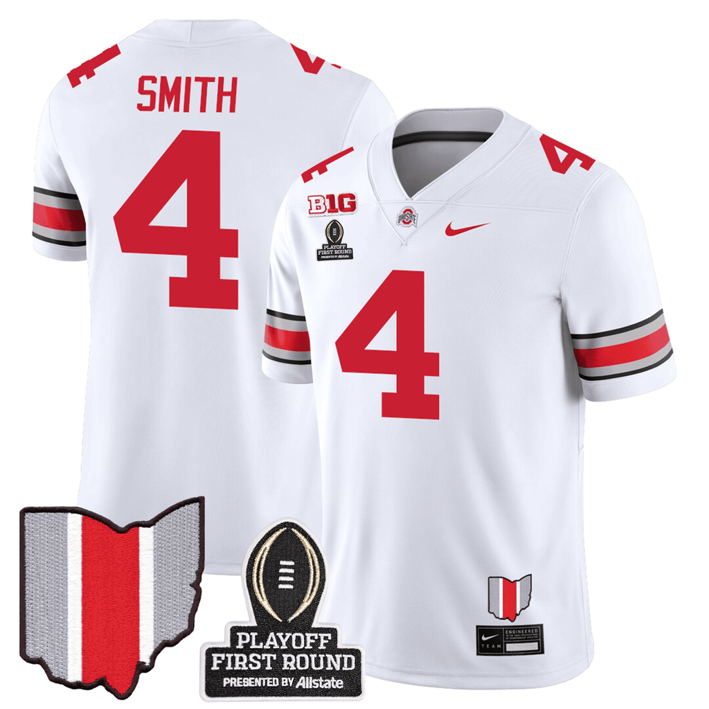 Men's Ohio State Buckeyes Jersey - CFP First Round Patch