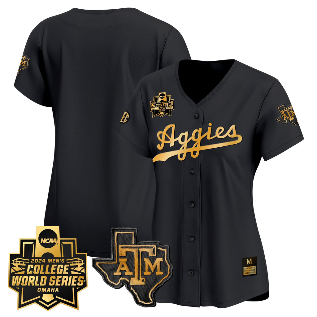 Women's Texas A&M Aggies 2024 College World Series Vapor Premier Limited Jersey - All Stitched