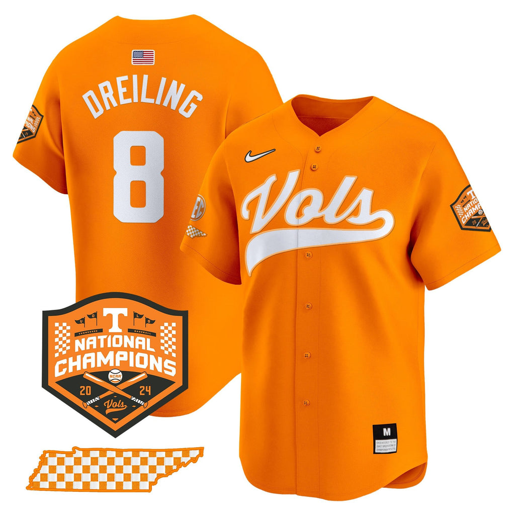 Men's Tennessee Volunteers 2024 Champions Vapor Premier Limited Jersey - All Stitched