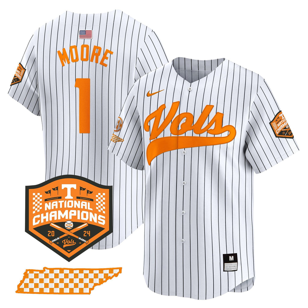 Men's Tennessee Volunteers 2024 Champions Vapor Premier Limited Jersey - All Stitched