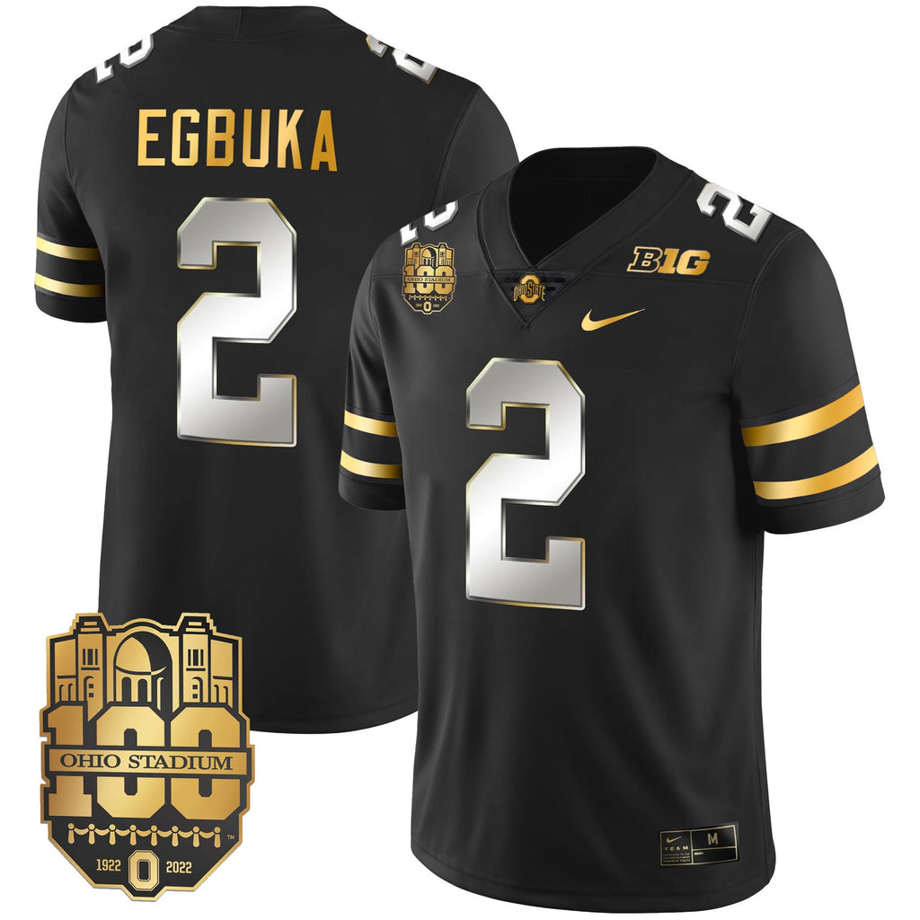 Men's Ohio State Buckeyes Gold Jersey - All Stitched