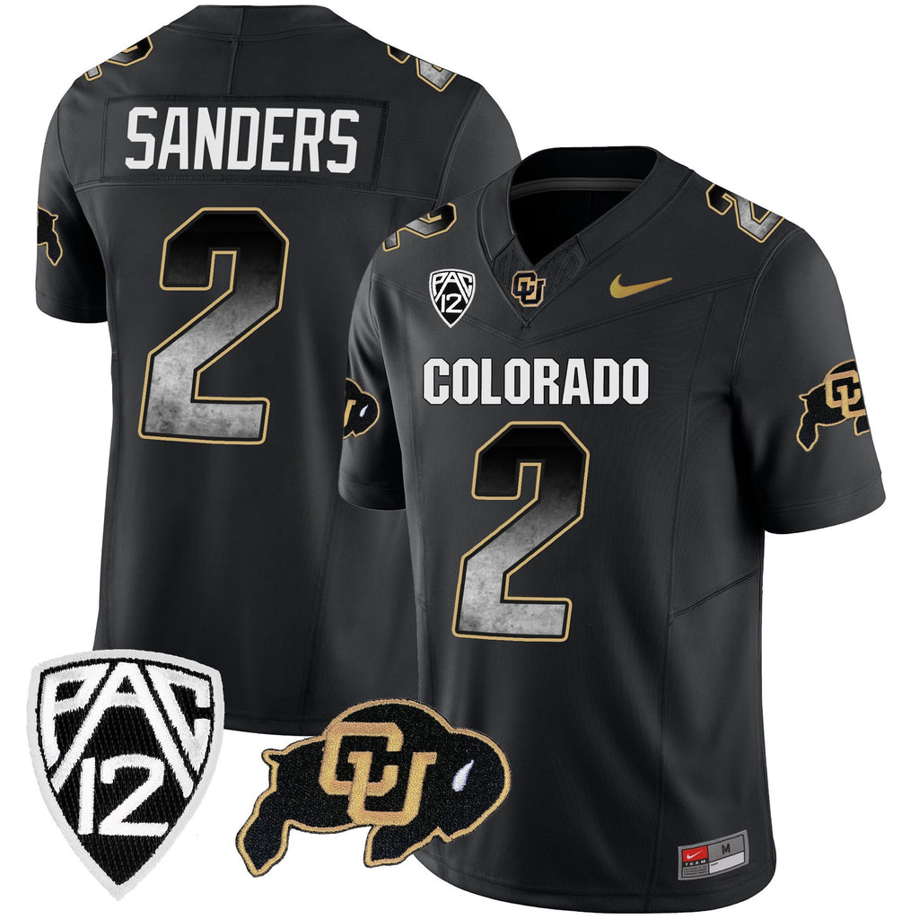Men's Colorado Buffaloes Arch Smoke Vapor Jersey - All Stitched