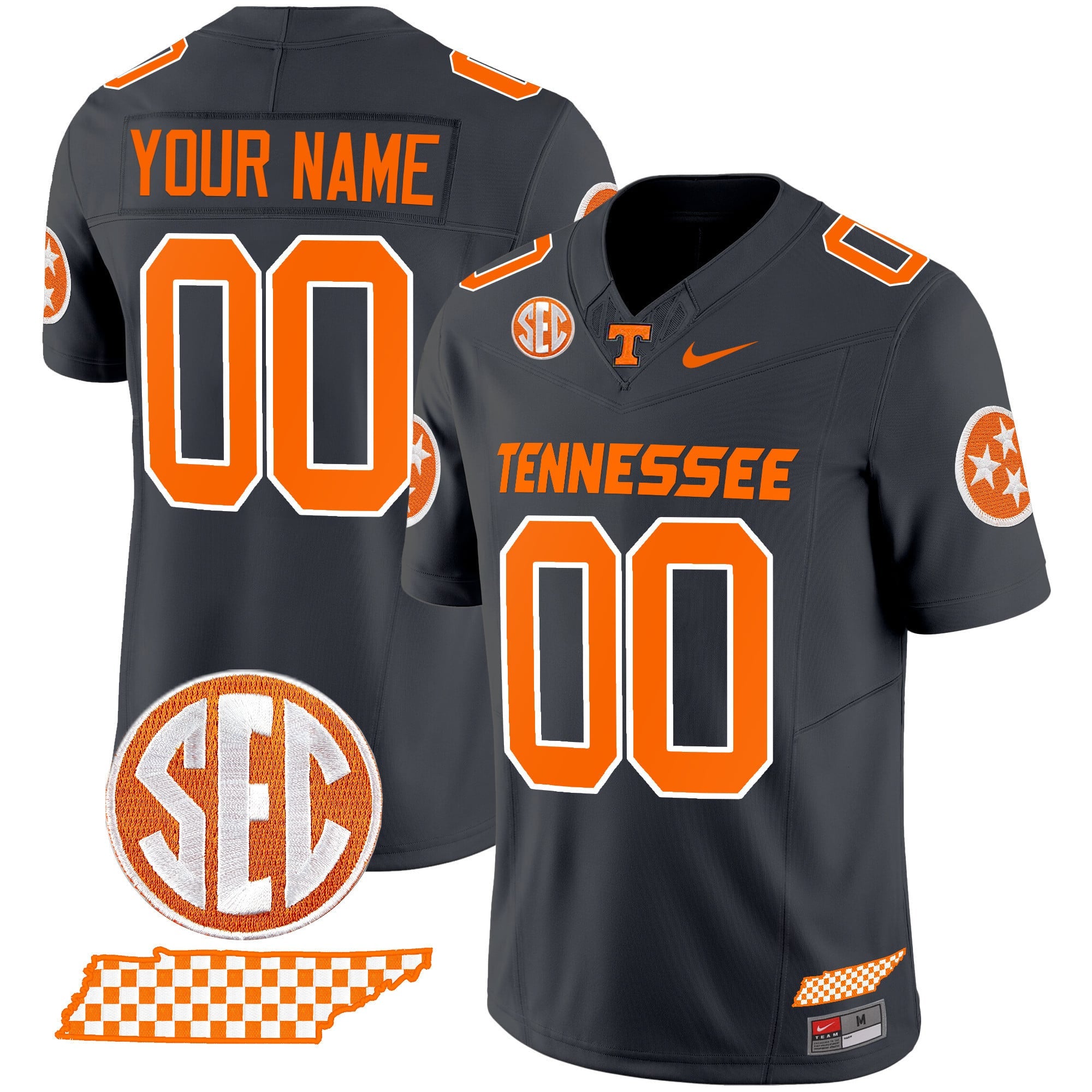 Tennessee Volunteers 2024 Vapor Limited Custom Jersey V2 - All Stitched
