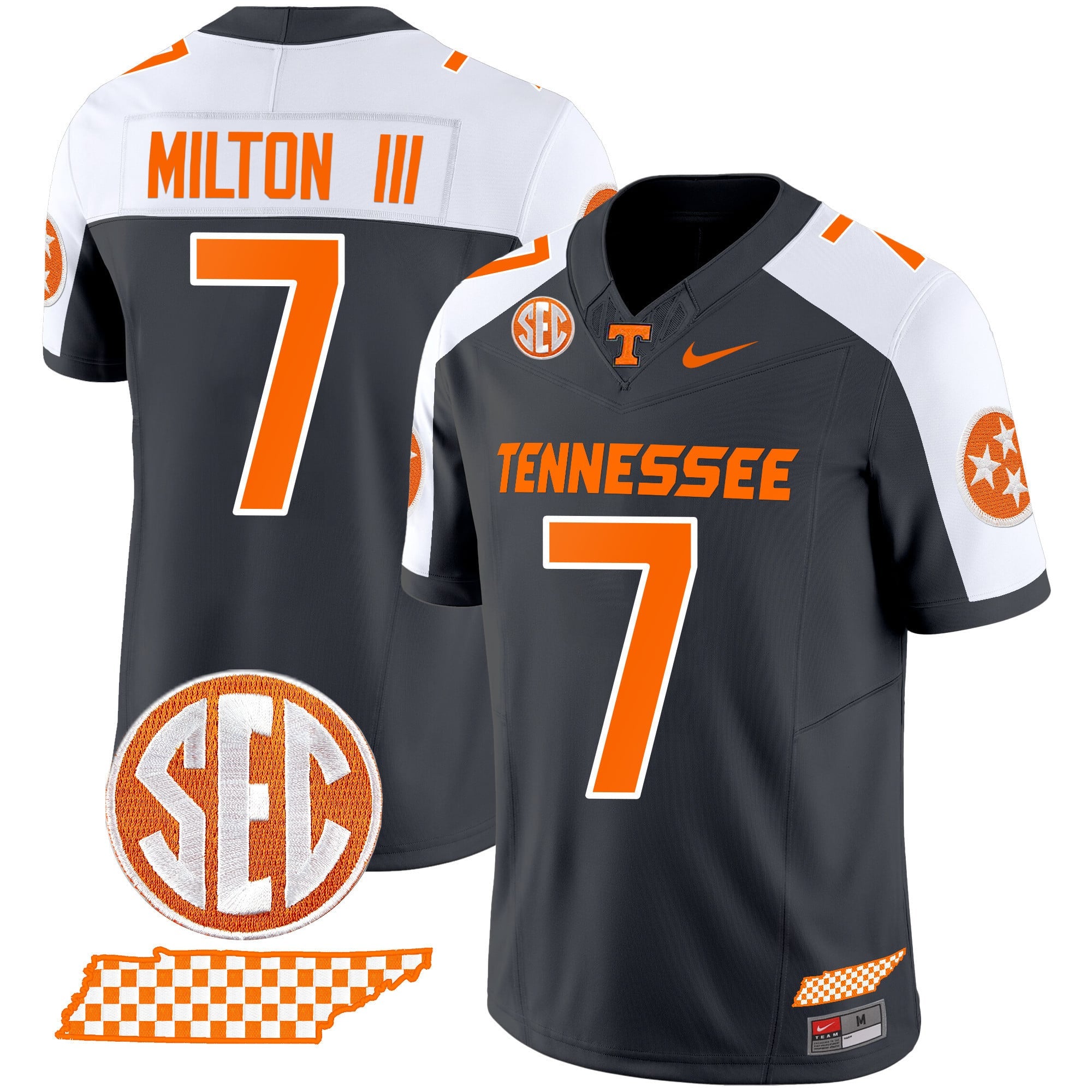 Men's Tennessee Volunteers 2024 Vapor Limited Jersey V2 - All Stitched