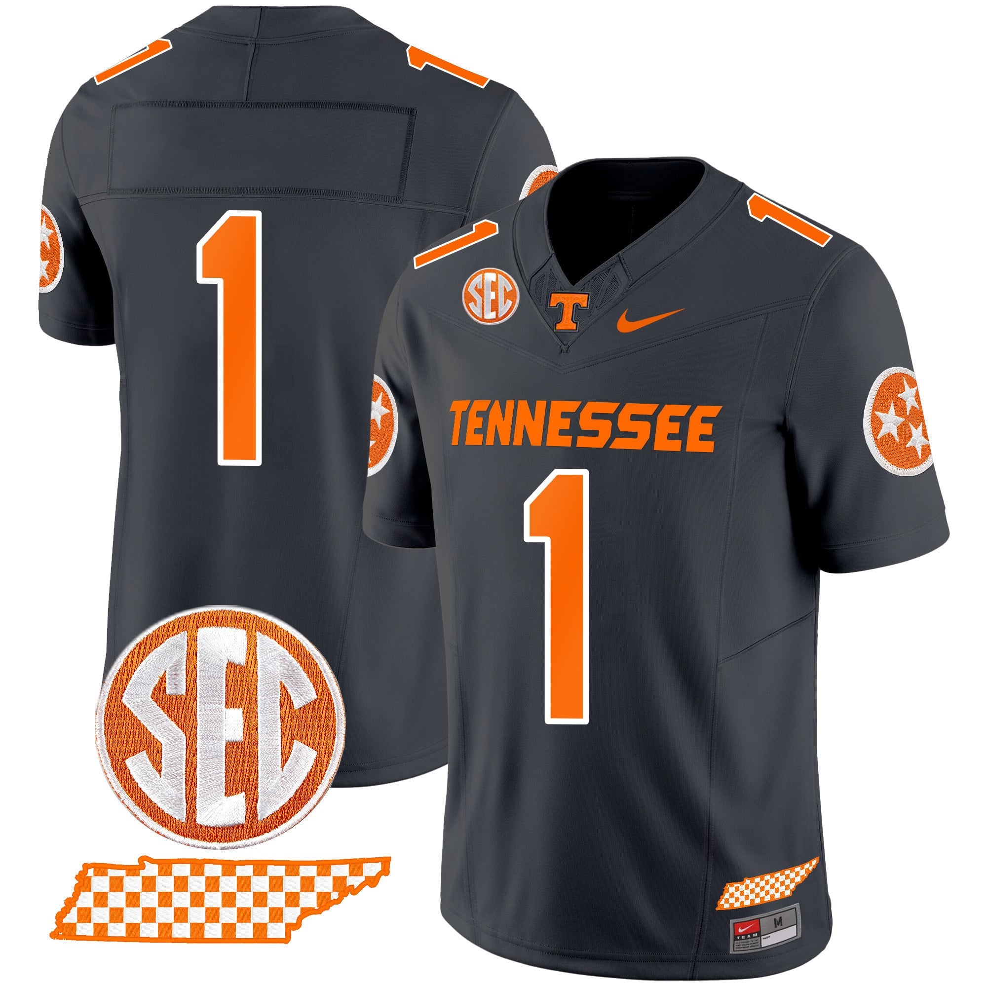 Men's Tennessee Volunteers 2024 Vapor Limited Jersey V2 - All Stitched