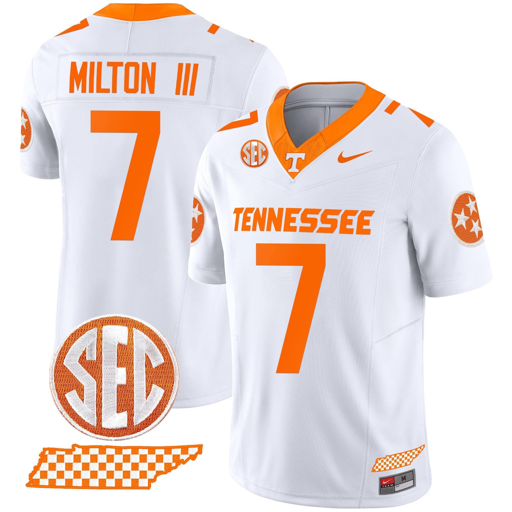 Men's Tennessee Volunteers 2024 Vapor Limited Jersey V2 - All Stitched