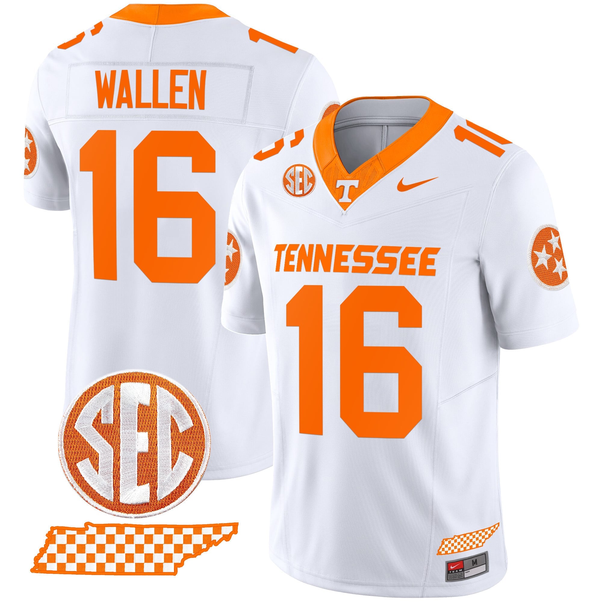 Men's Tennessee Volunteers 2024 Vapor Limited Jersey V2 - All Stitched