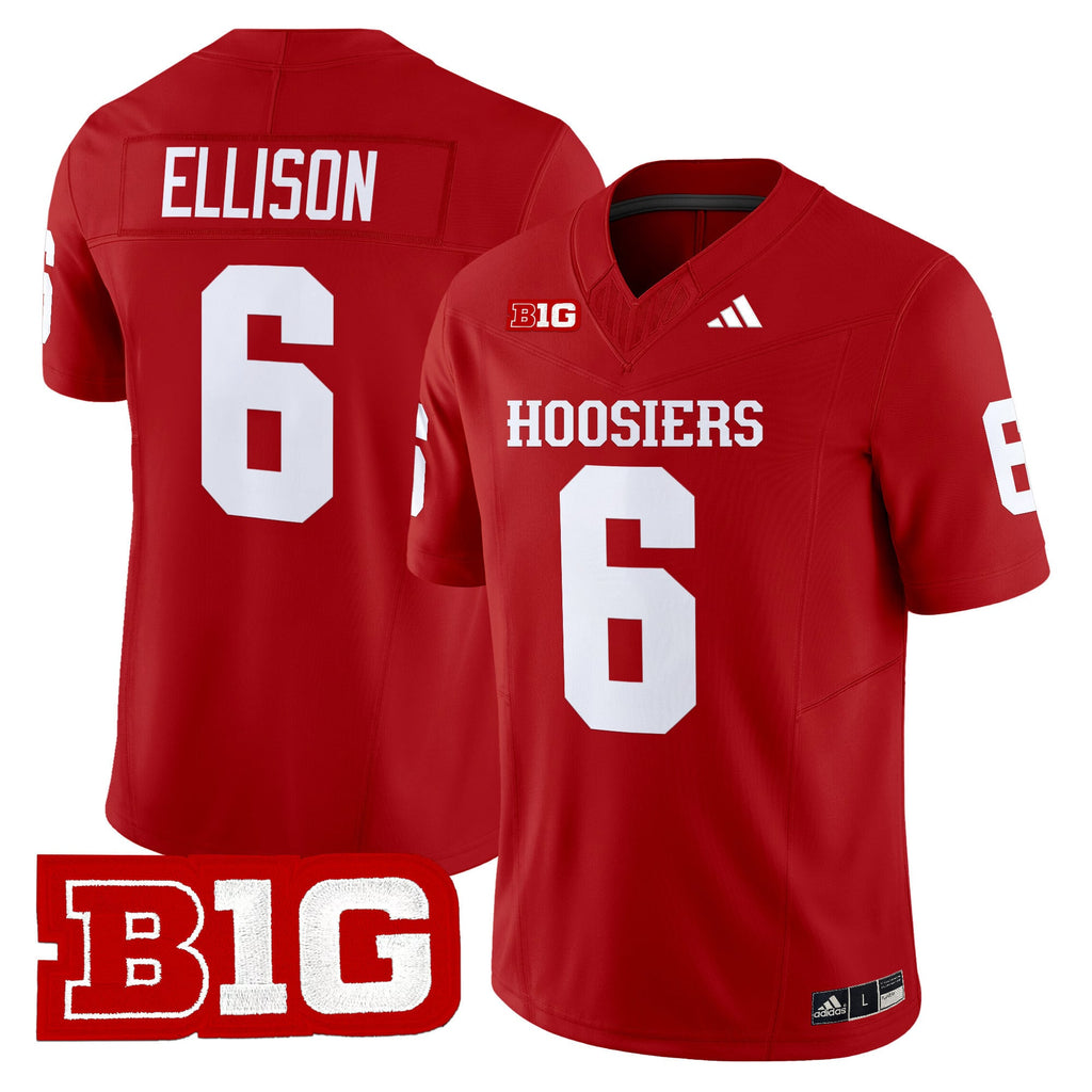 Men's Indiana Hoosiers 2024 Vapor Limited Jersey - All Stitched
