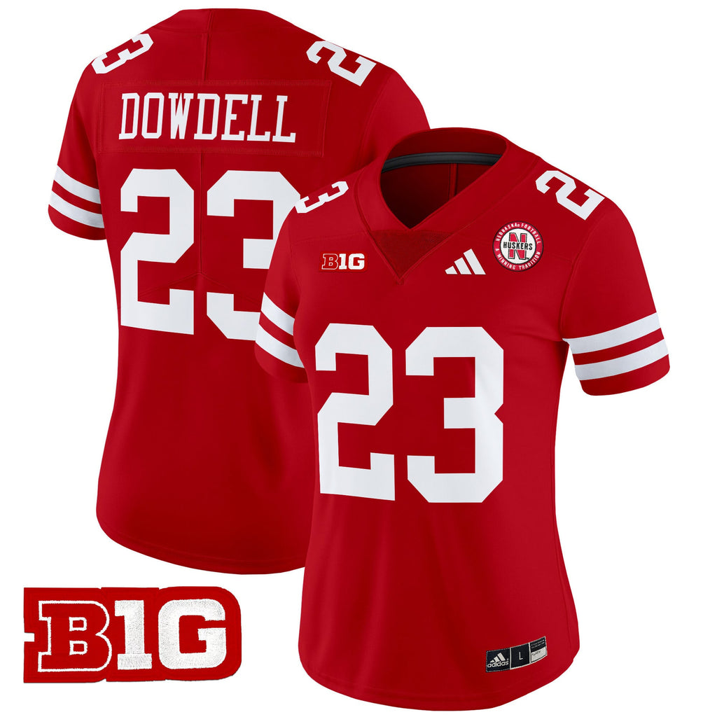 Women's Nebraska Cornhuskers 2024 Vapor Limited Jersey - All Stitched