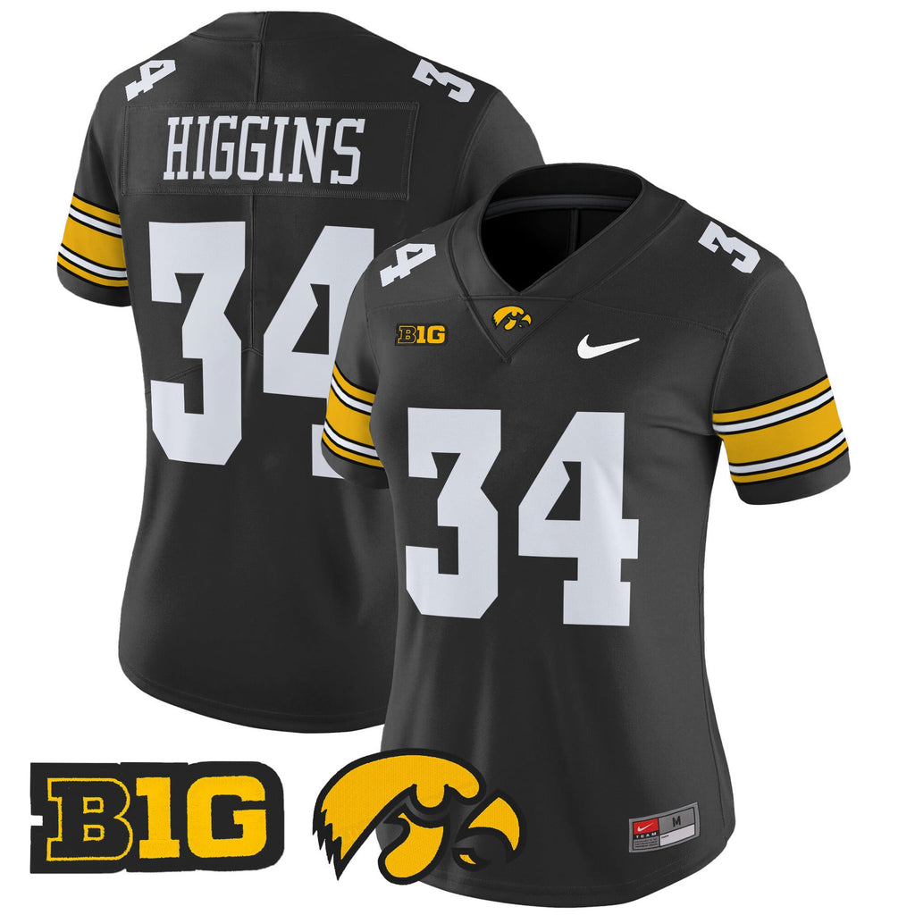 Women's Iowa Hawkeyes 2024 Vapor Limited Jersey - All Stitched