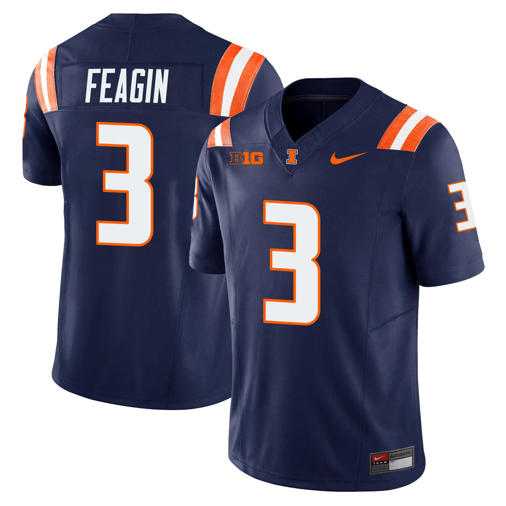 Men's Illinois Fighting Illini Vapor Limited Jersey - All Stitched