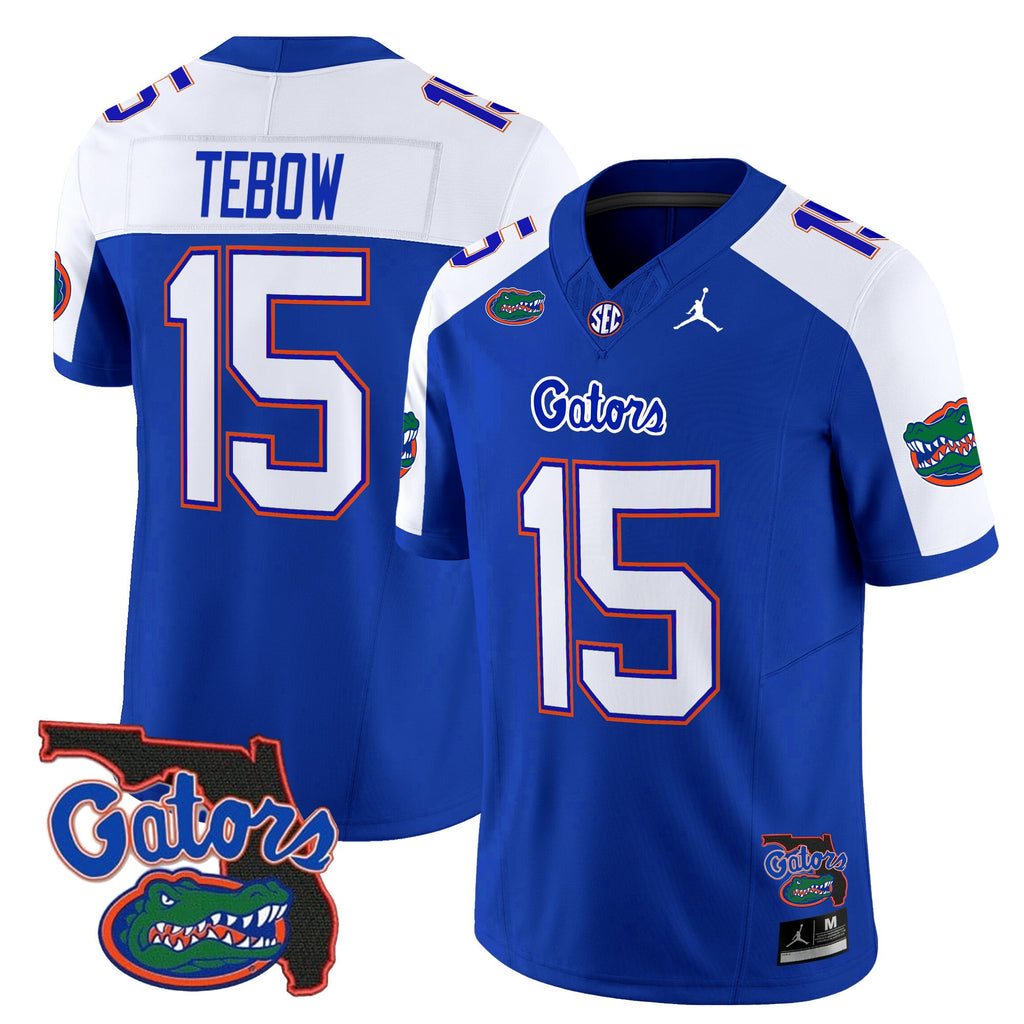 Men's Florida Gators 2024 Florida Patch Vapor Limited Jersey - All Stitched