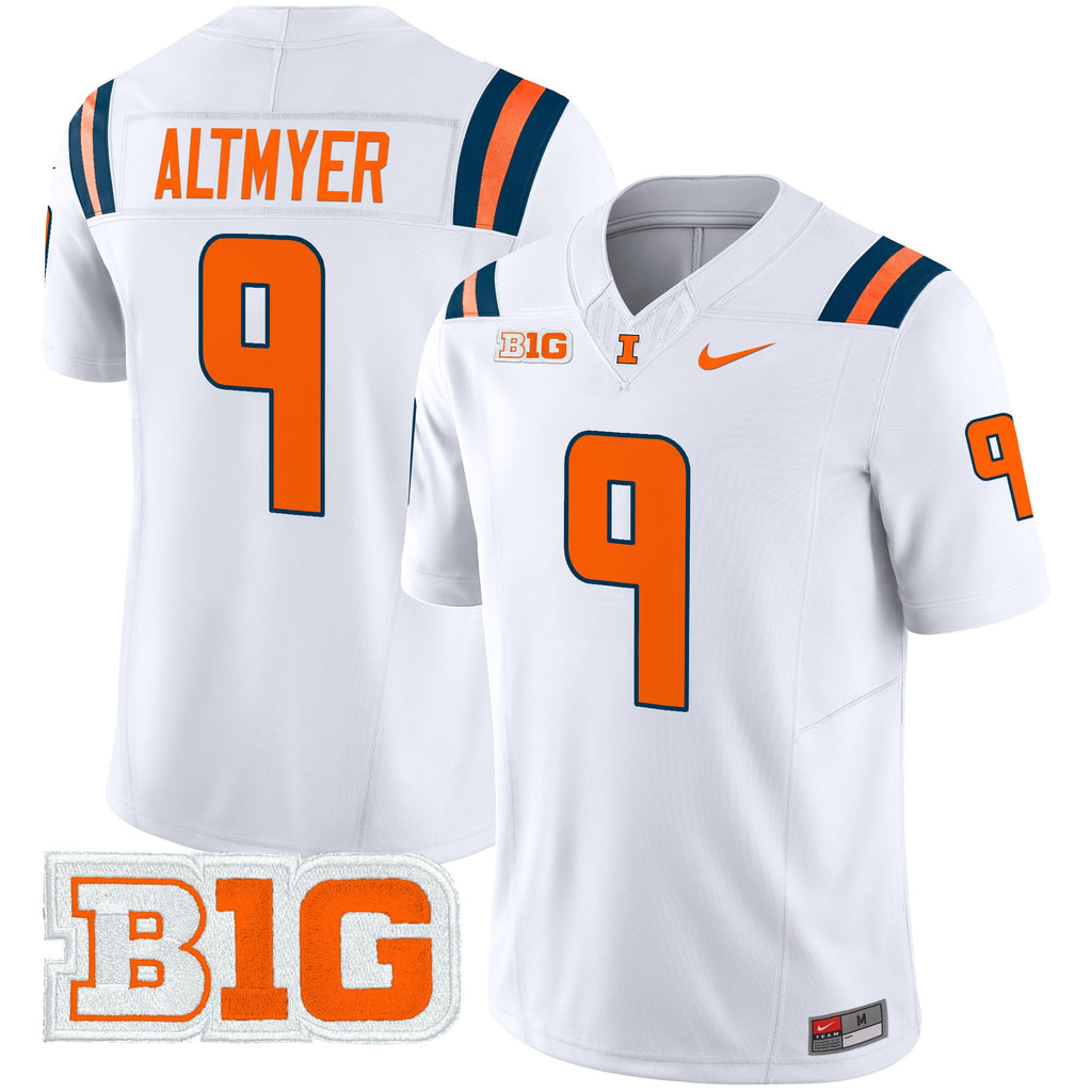 Men's Illinois Fighting Illini 2024 Vapor Limited Jersey - All Stitched