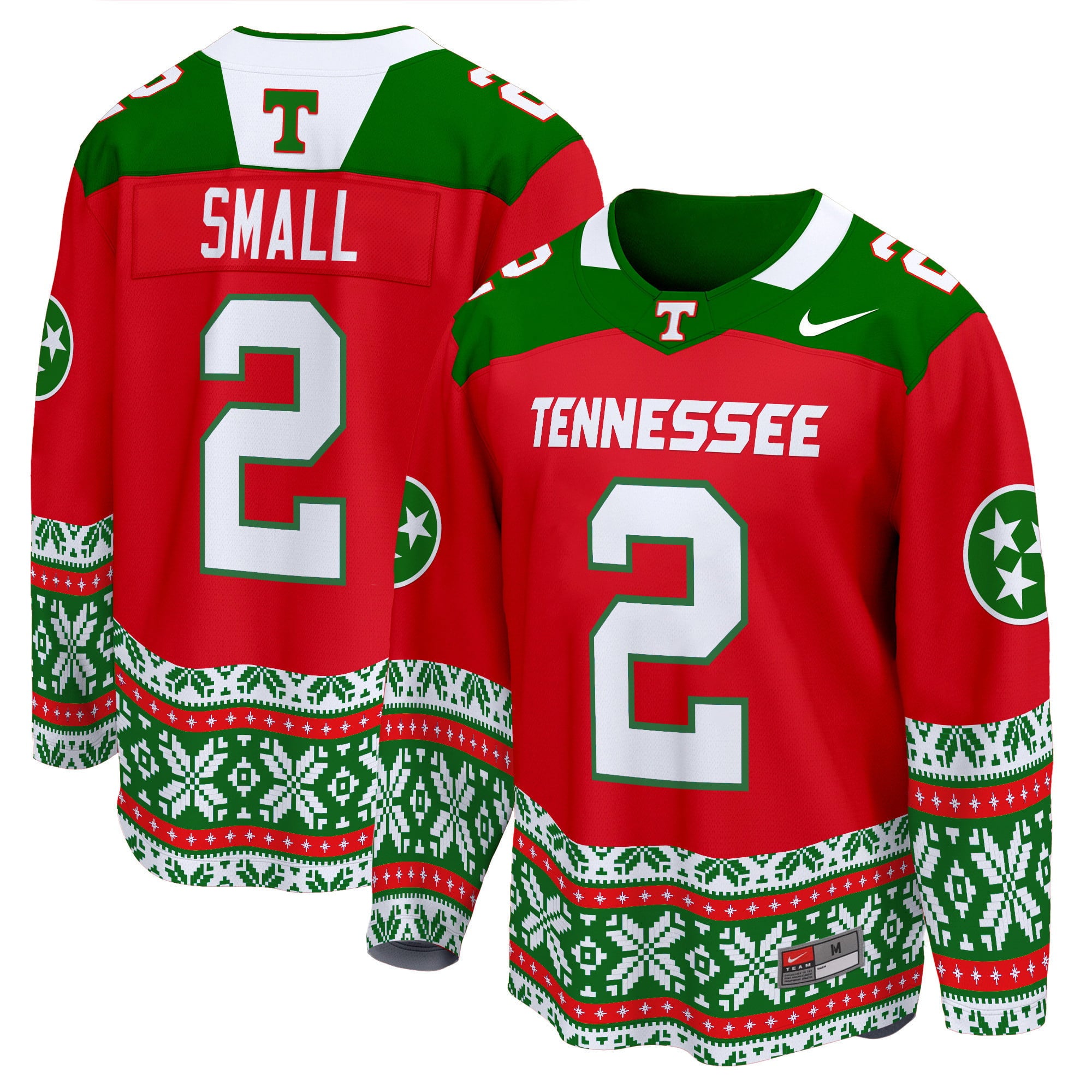 Men's Tennessee Volunteers 2024 Christmas Premier Breakaway Jersey - All Printed