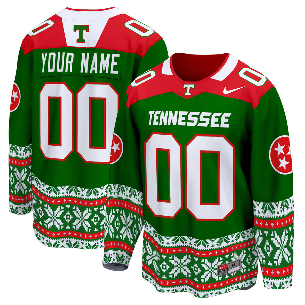 Tennessee Volunteers 2024 Christmas Premier Breakaway Custom Jersey - All Printed