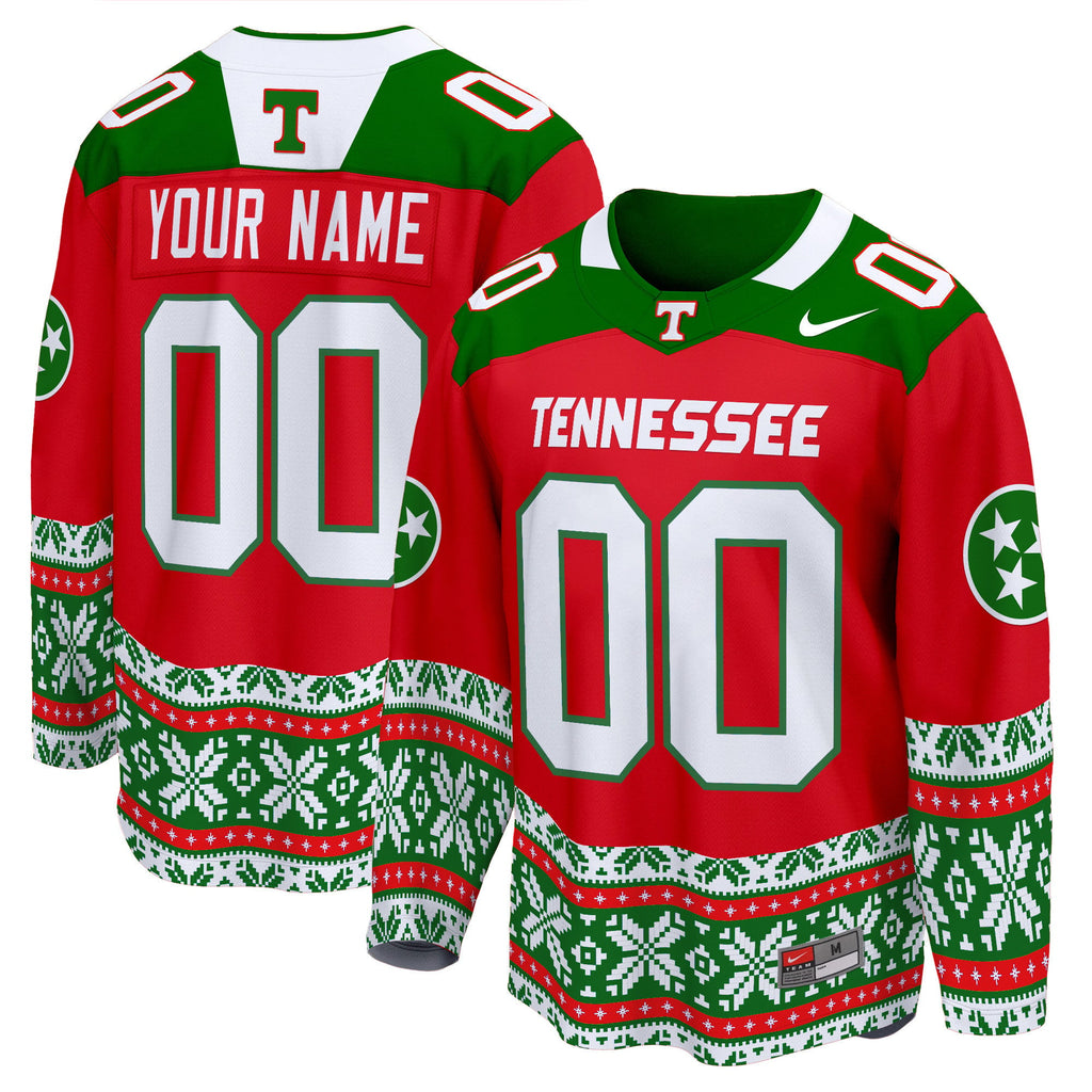 Tennessee Volunteers 2024 Christmas Premier Breakaway Custom Jersey - All Printed