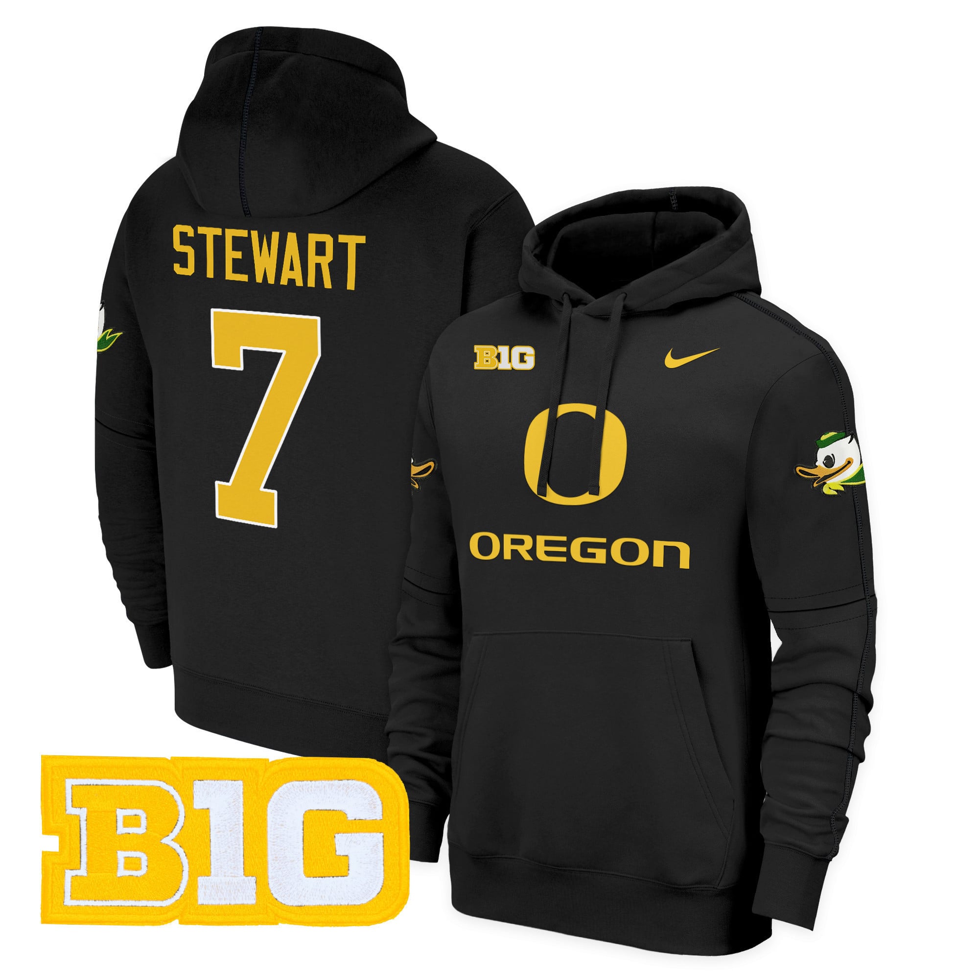 Oregon Ducks 2024 Fleece Pullover Hoodie