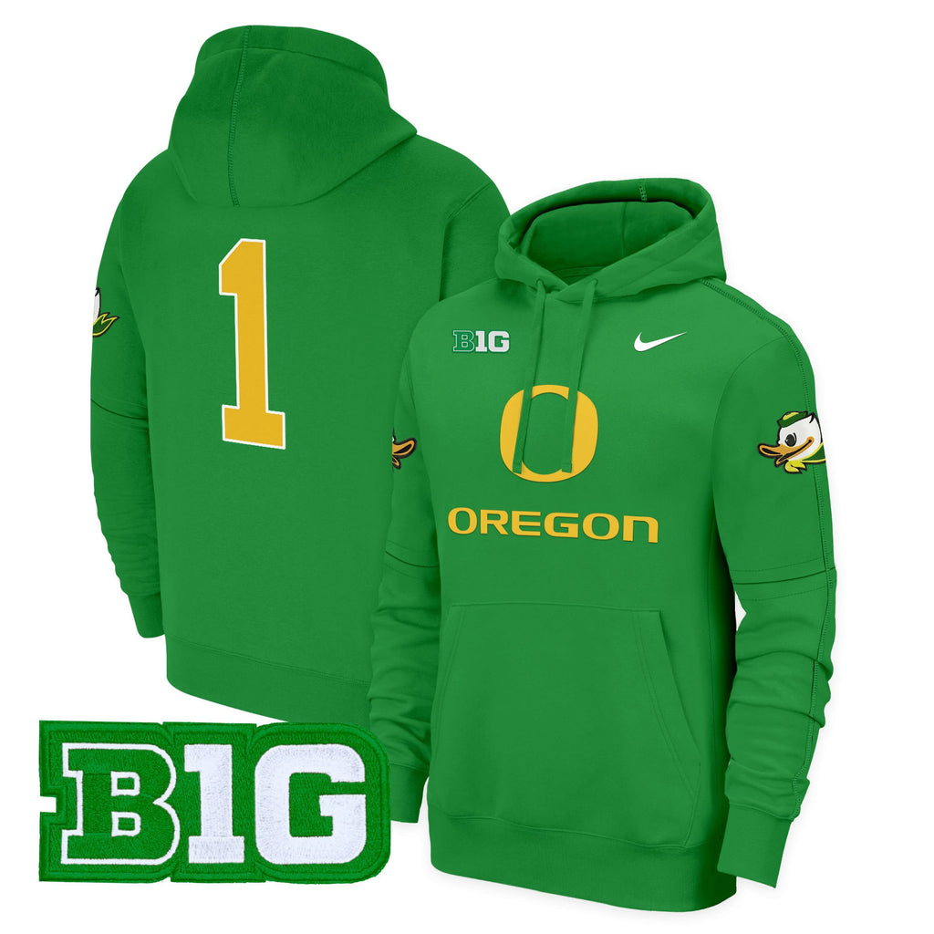 Oregon Ducks 2024 Fleece Pullover Hoodie