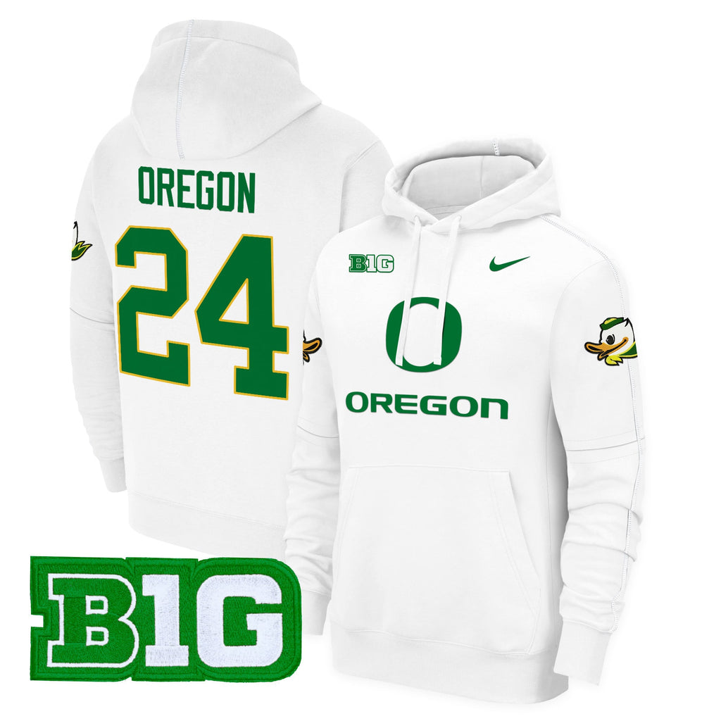 Oregon Ducks 2024 Fleece Pullover Hoodie