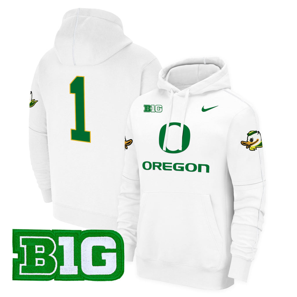 Oregon Ducks 2024 Fleece Pullover Hoodie