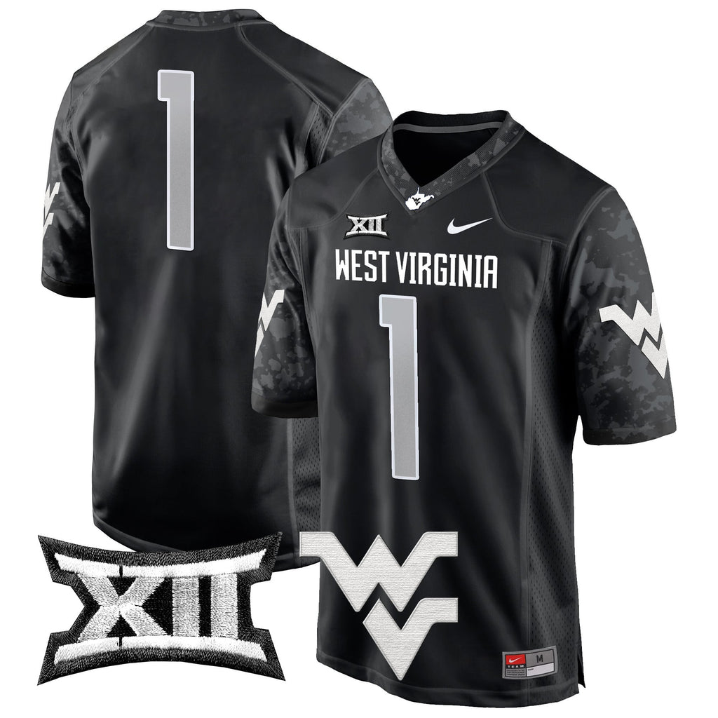 Men's West Virginia Mountaineers 2024 Game Jersey - All Stitched