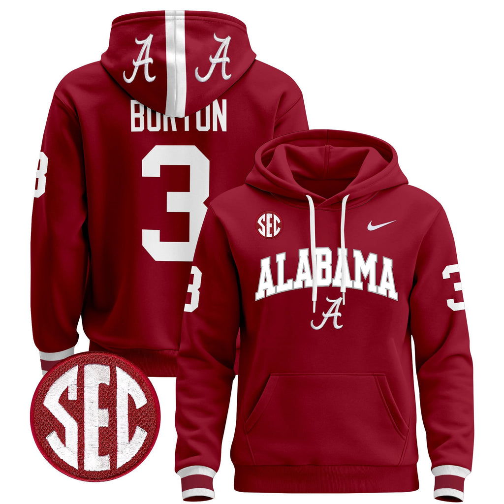 Men's Alabama Crimson Tide 2024 Pullover Hoodie V3