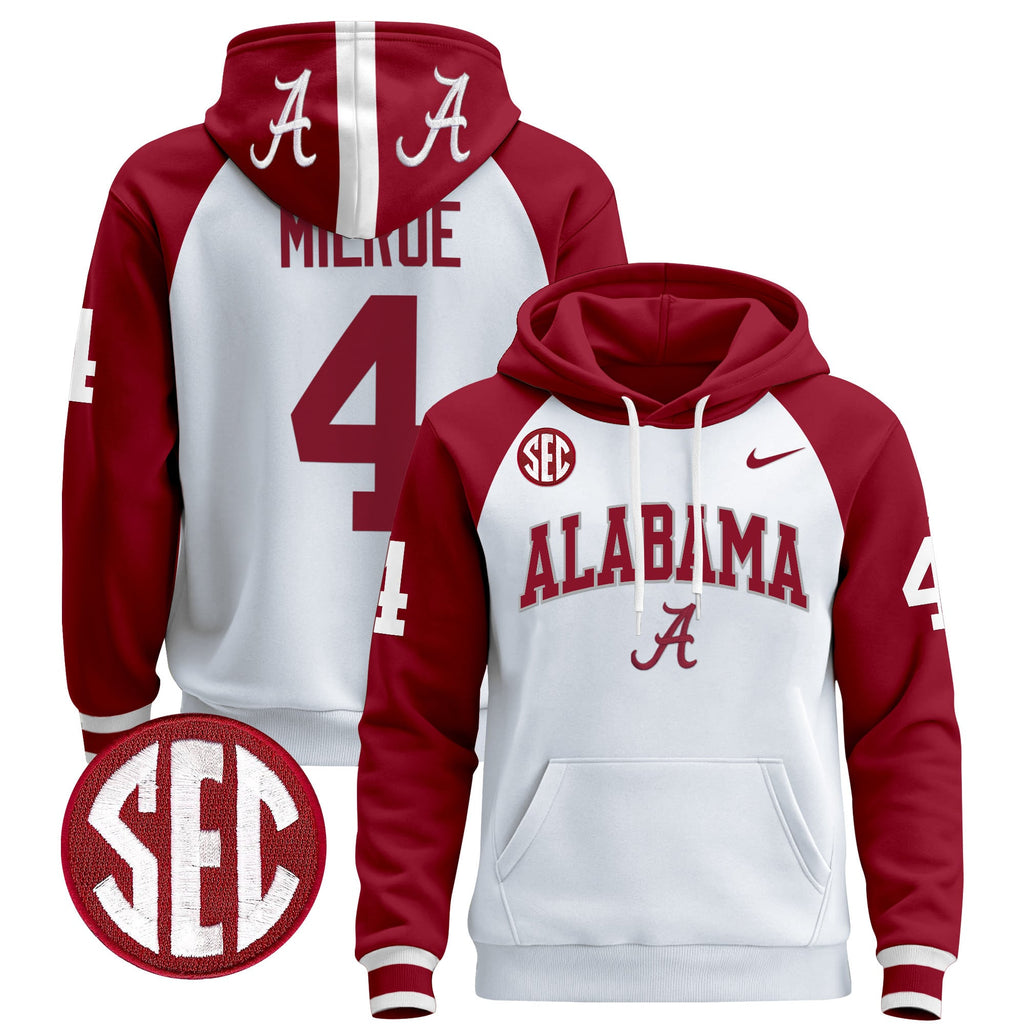 Men's Alabama Crimson Tide 2024 Pullover Hoodie V3
