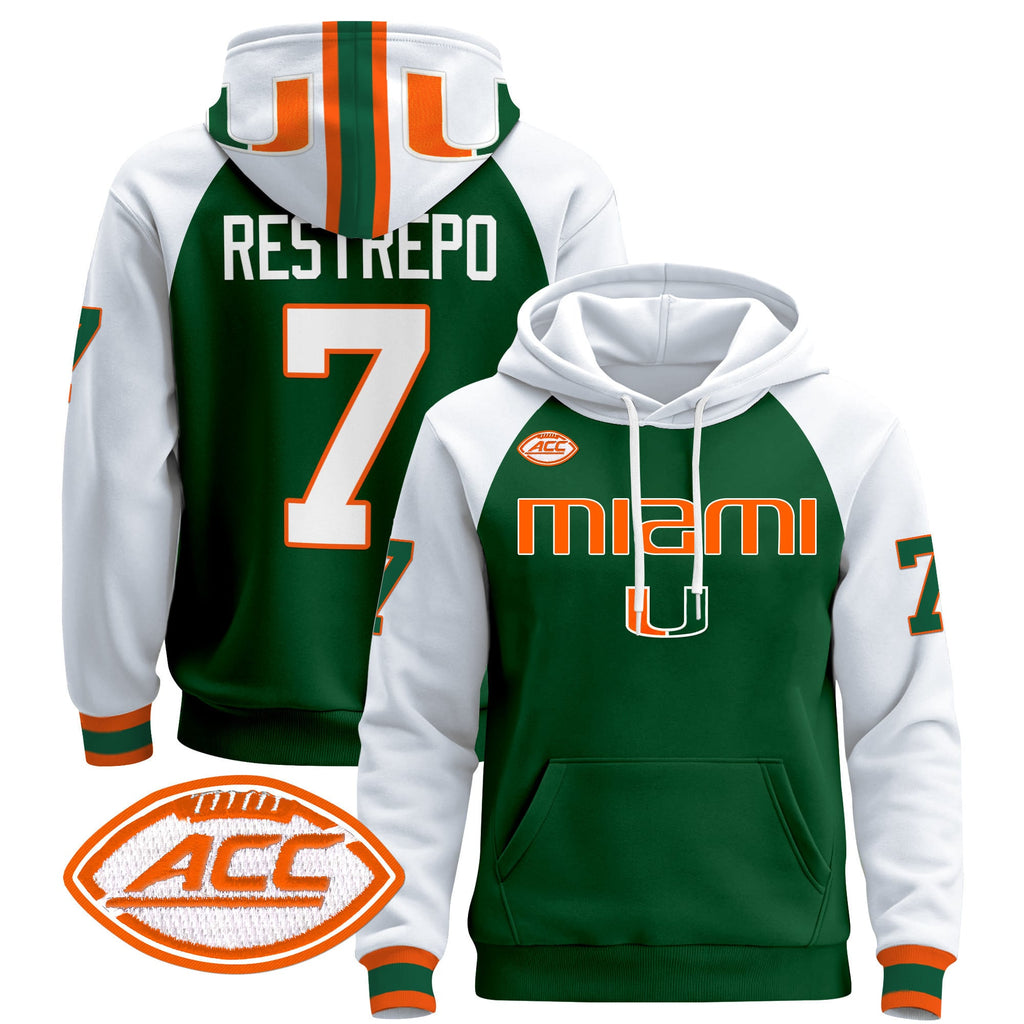 Miami Hurricanes 2024 Pullover Hoodie V3