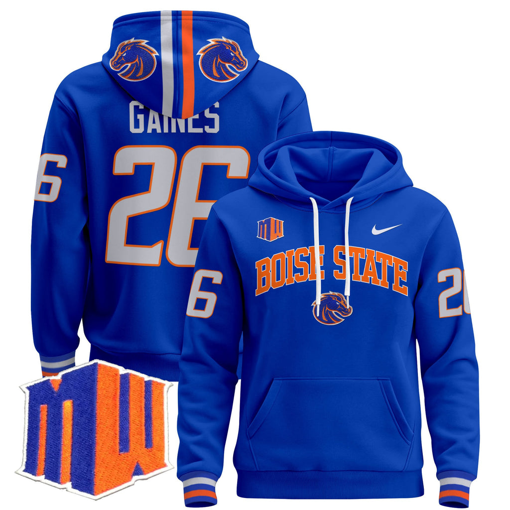Boise State Broncos 2024 Pullover Hoodie V3