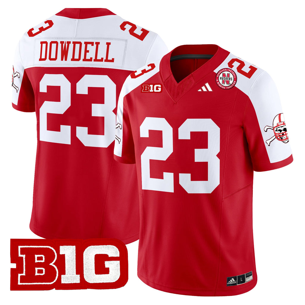 Men's Nebraska Cornhuskers 2025 Vapor Limited Jersey V2 - All Stitched