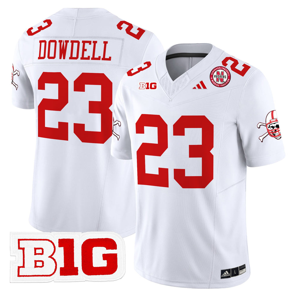 Men's Nebraska Cornhuskers 2025 Vapor Limited Jersey V2 - All Stitched
